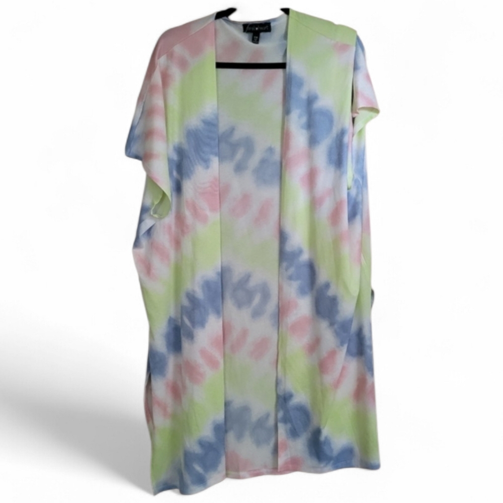 Tie-Dye Maxi Kimono/ Cardigan #26